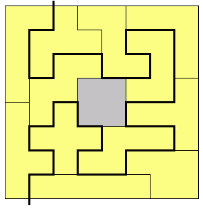 Langste knip in 8x8